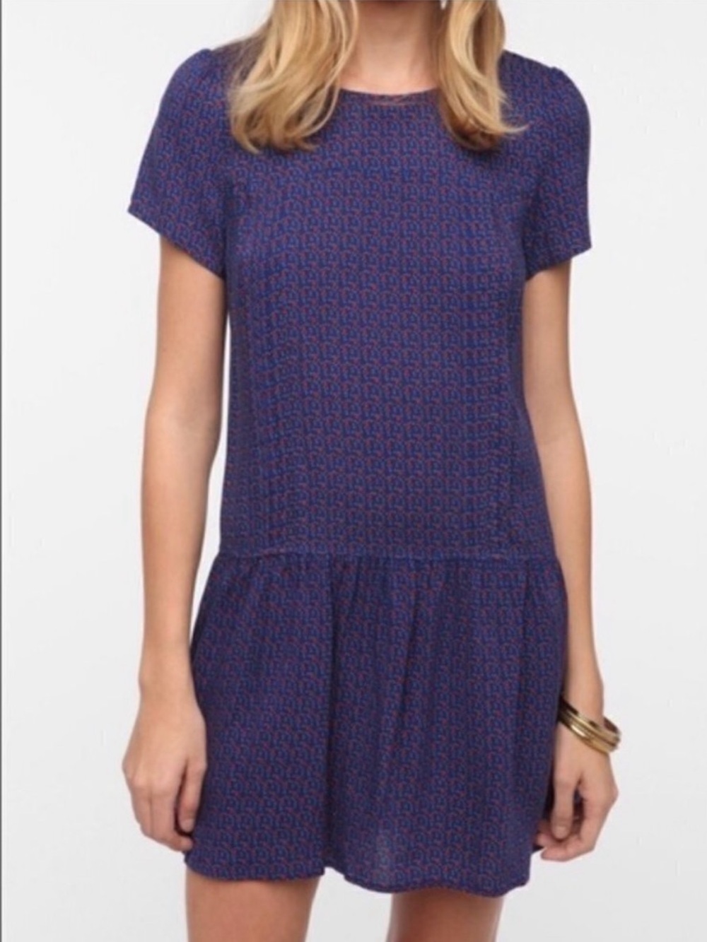 Urban Outfitters Coincidence & Chance Dropwaist Star Dress‎ Small